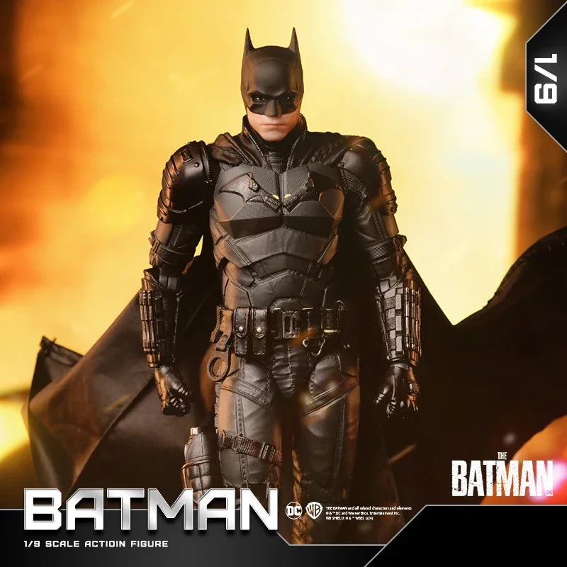Нова фигурка на Fondjoy DC Batman 1/9 2022 Нов модел на Батман Делукс издание Екшън фигурки Колекция Орнаменти Подаръци за рожден ден на момче