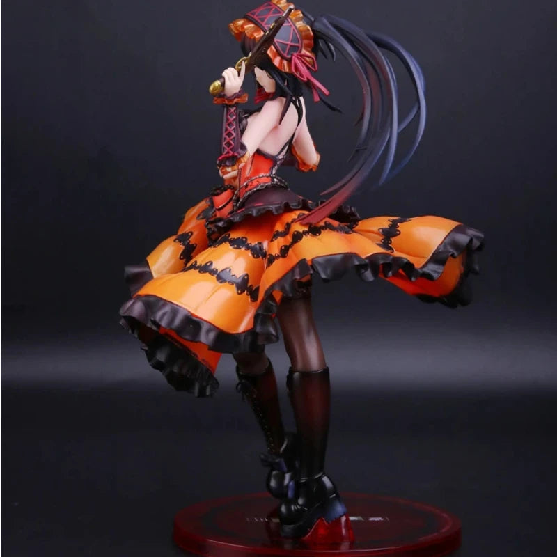 Date A Live Kurumi Tokisaki 6th Mayuri Judgment Anime Figure Pvc Figure With Interchangeable Hands Boxed Collectible For Fans