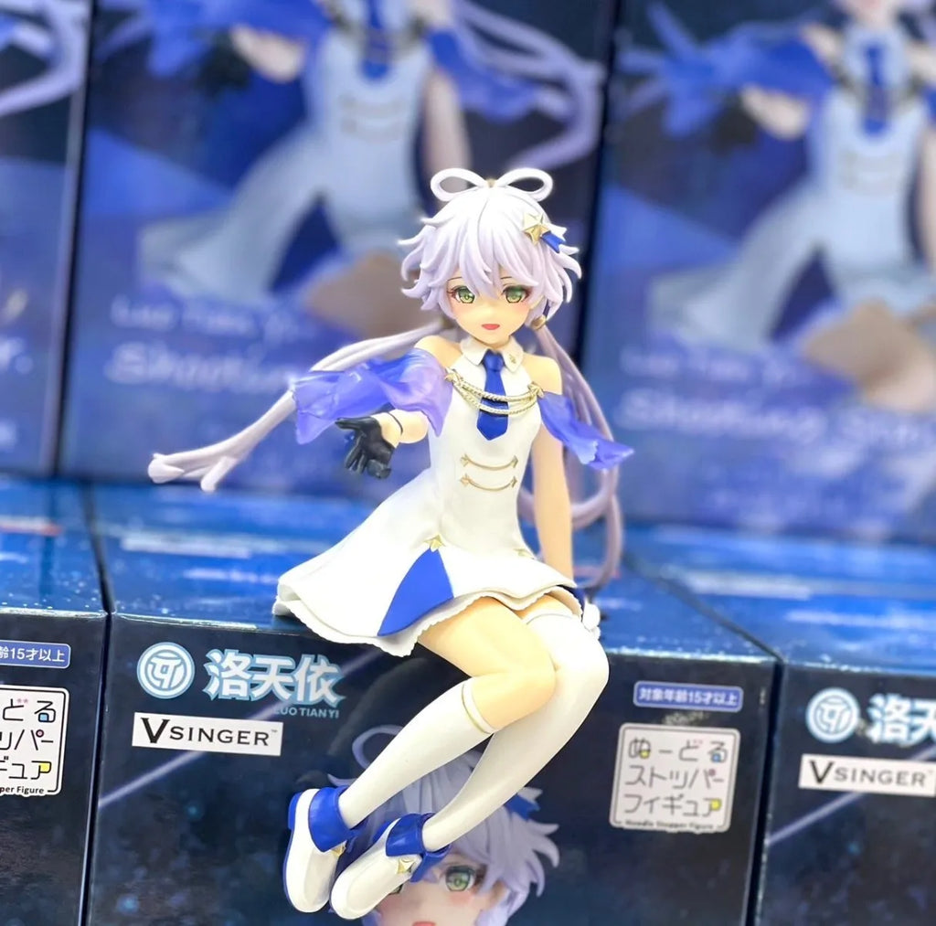 In Stock Genuine Furyu Virtual Singer Luo Tianyi Vsinger Series Model Toy Noodle Stopper Figure‌ Collectibles Desktop Ornaments