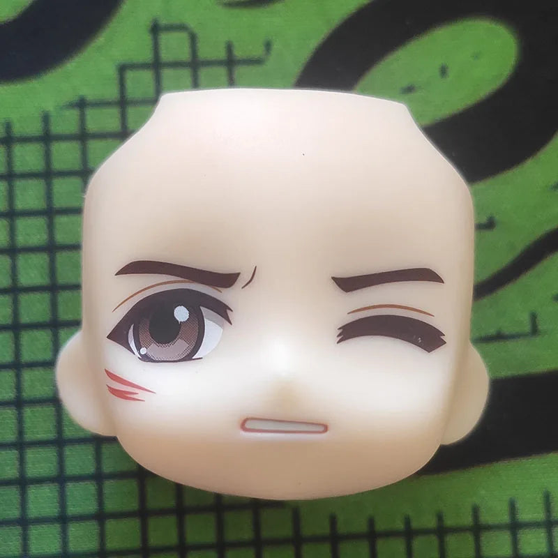 eluosi GSC Clay Man Face doll face hair doll accessories