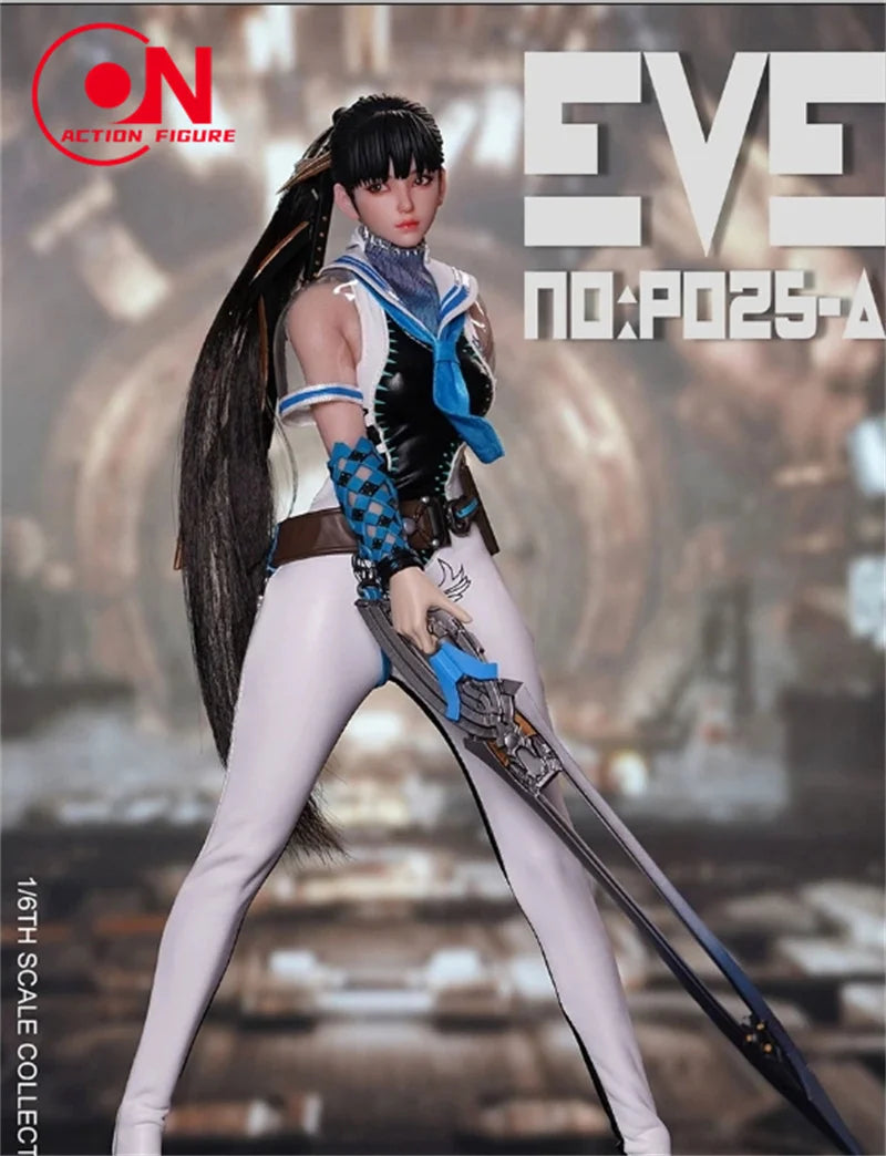2025 Q4 PLAY TOY P025 1/6 Eve Movable Eyes Action Figure 12'' Female Soldier Figurine Model Full Set Collectible Toy
