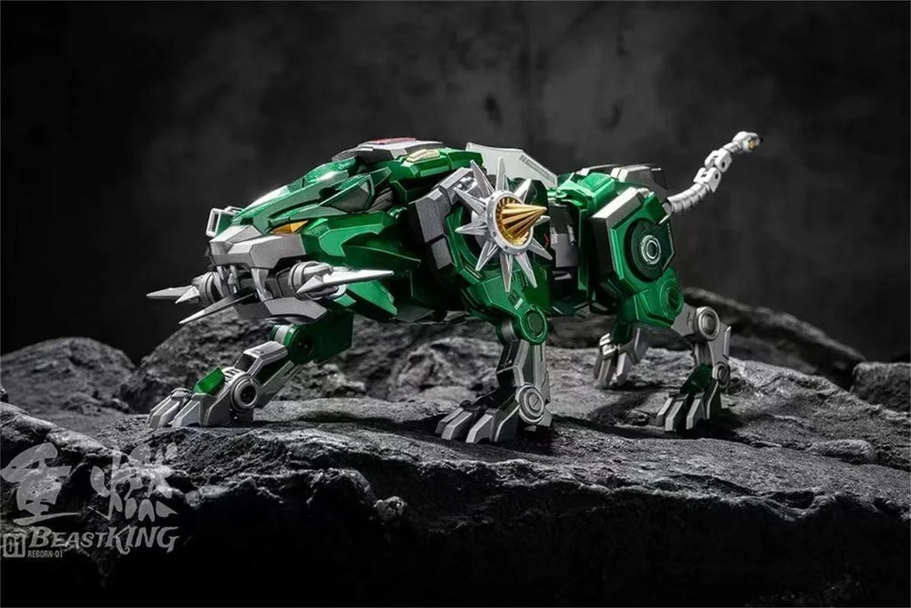 [In Stock] Hot-selling Toy BEASTKING REBORN-01 REBORN01 GoLion Action Figure, No Original Packaging, Boy's Birthday Gift