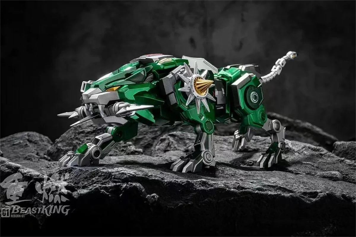 [In Stock] Hot-selling Toy BEASTKING REBORN-01 REBORN01 GoLion Action Figure, No Original Packaging, Boy's Birthday Gift