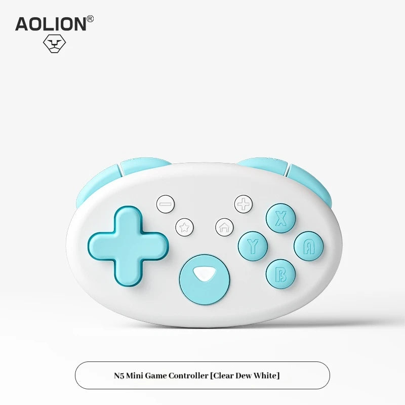 Aolion N5 Mini Game Controller Suitable For Switch2 Double Row Mischievous Kitchen Pc Computer Steam Android Ios Mobile Gamepad