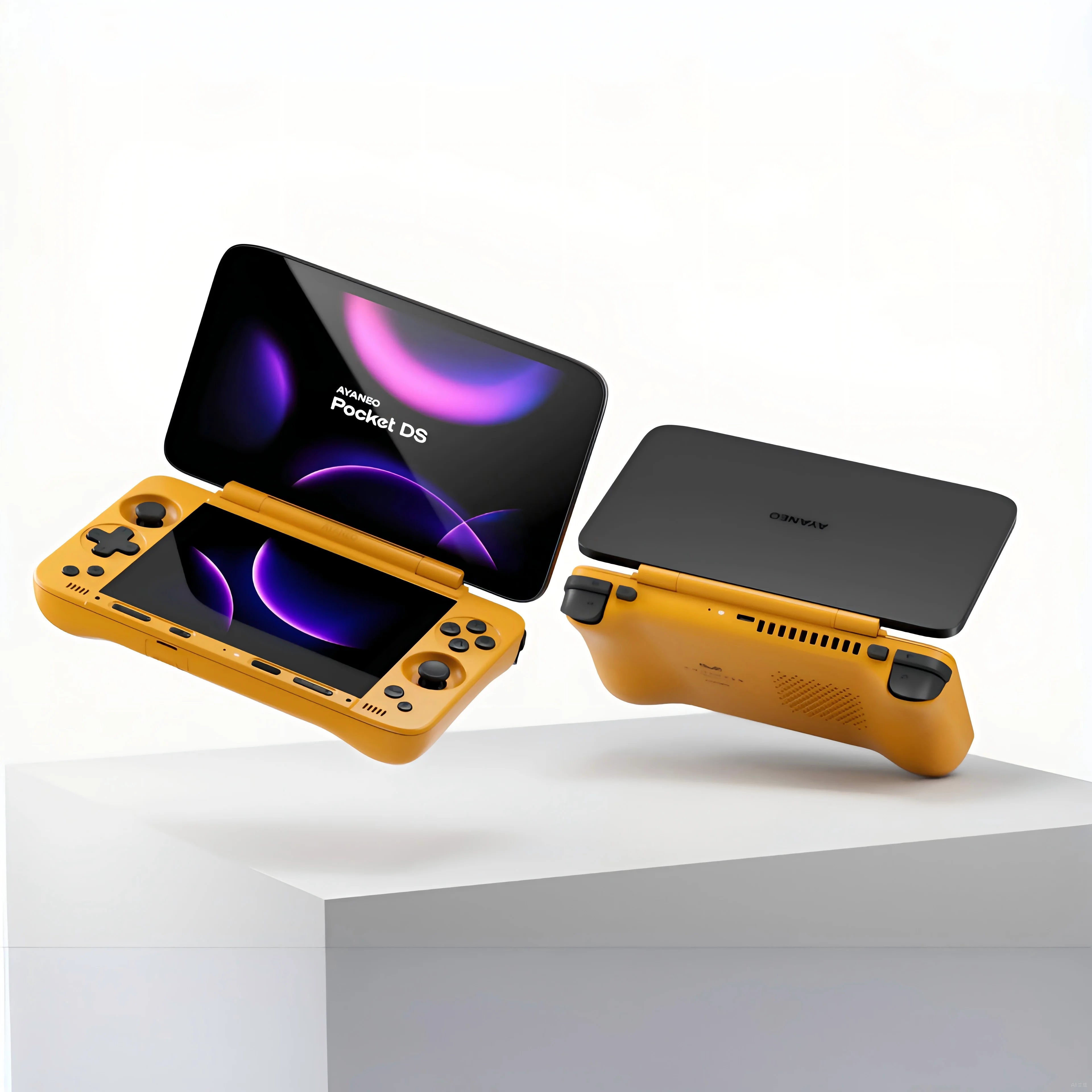 in stock AYANEO POCKET DS Flip up Dual Screen Android Palm Phone 7-inch OLED 165HZ High refresh Screen G3X