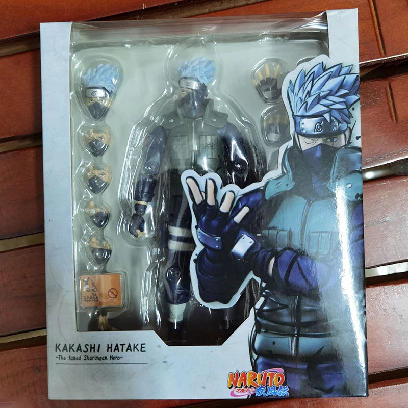 Shf Naruto Shippuden Figures Yondaime Hokage Namikaze Minato Action Figure PVC Collection Hatake Kakashi Movable Model Toys Gift