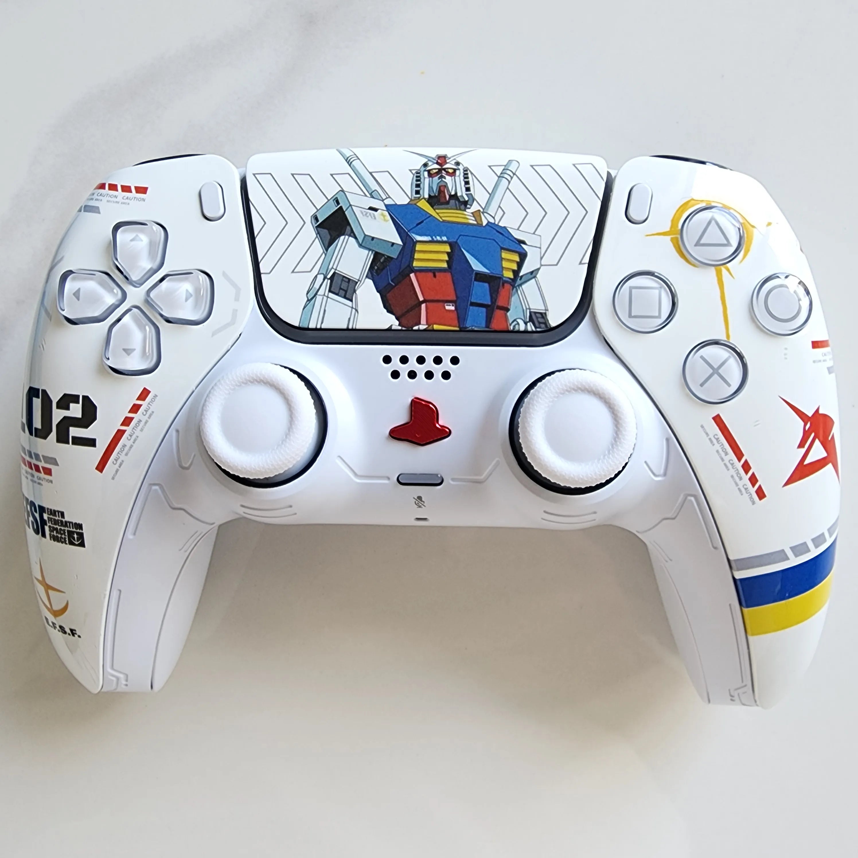 NEWJohnny Old Video Gamer Handmade Original Gamepad Upgraded Hall TMR Electromagnetic Joystick PS5 Wireless Gaming Controller
