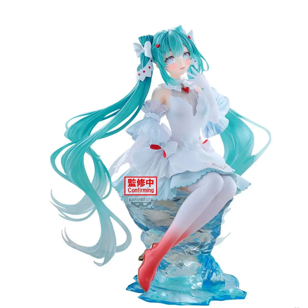 Judai Original Bandai Banpresto Vocaloid Hatsune Miku Banpresto Evolve Clearluxe Clione BPEV Action Figure Model Toy