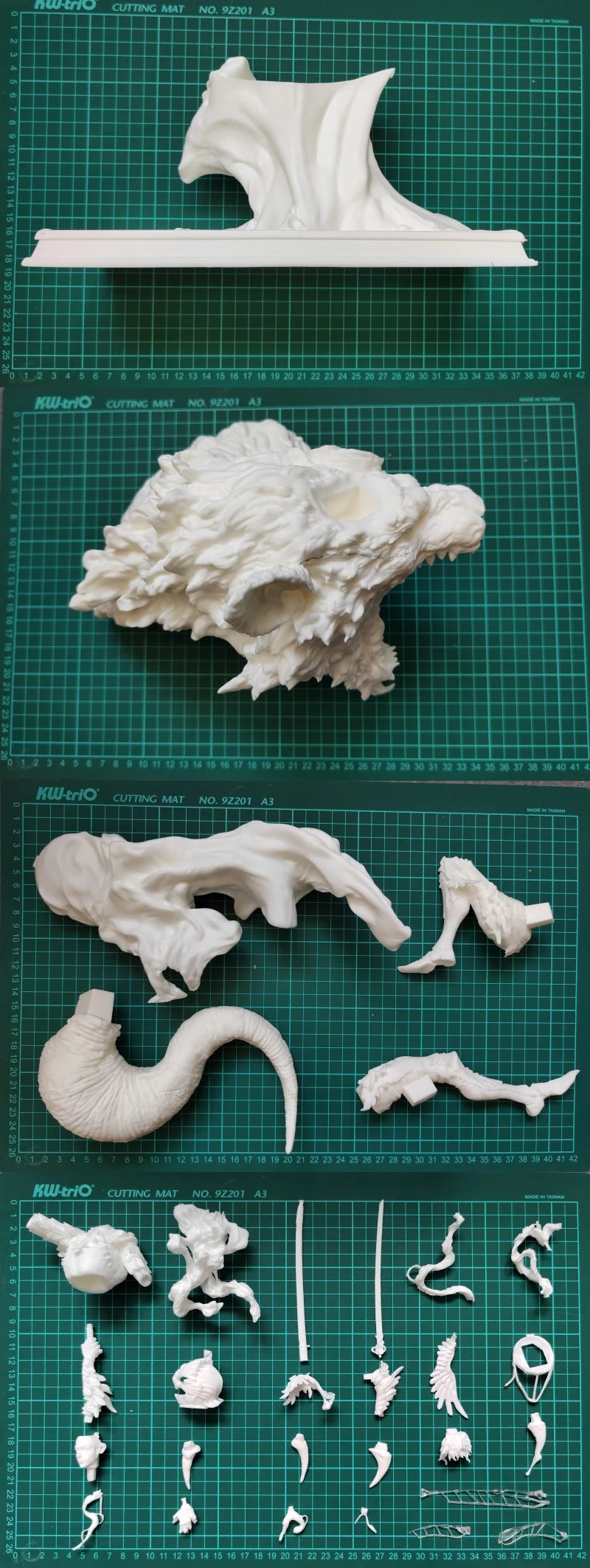 Resin Figure Kit Griffith グリフィス Zodd ゾッド Unpainted Garage Resin Kit Model GK