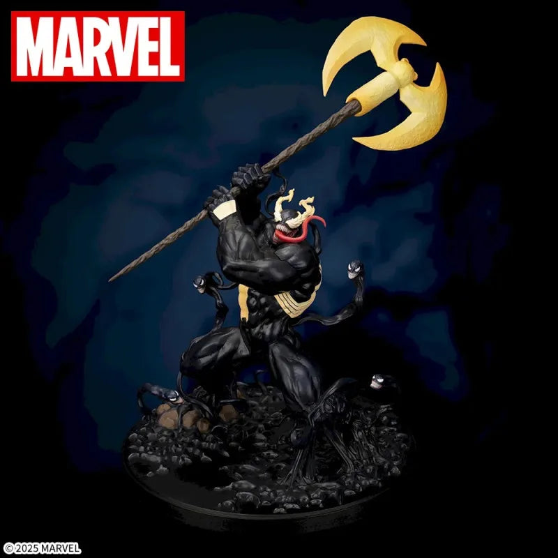 Original SEGA Luminasta Venom King in Black Action Figure Toys PVC Model Collection Anime Figurine Gift