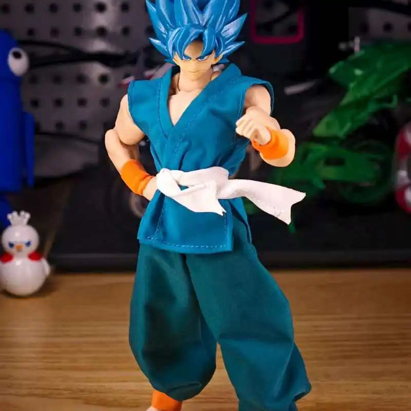 For Dragon Ball Clothes Series Figures Goku Daoist Robe Orange Uniforms Training Suit Goku Clothes Accessories Shf Toy No Figure
