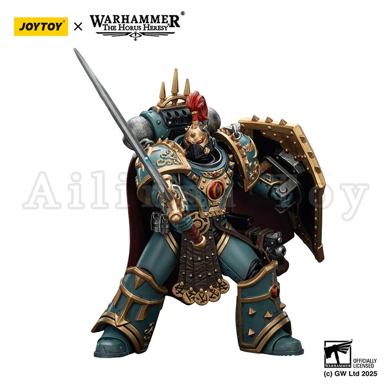 JOYTOY 1/18 Action Figure The Horus Heresy Sons of Horus 'Little’ Horus Aximand,Captain of the 5th Company Anime Toy