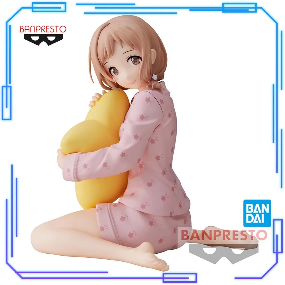 In Stock Bandai Original Genuine Banpresto THE IDOLM@STER: Shiny Colors Sakuragi Mano Relax Time 10cm Model Toy Figure Xmas Gift