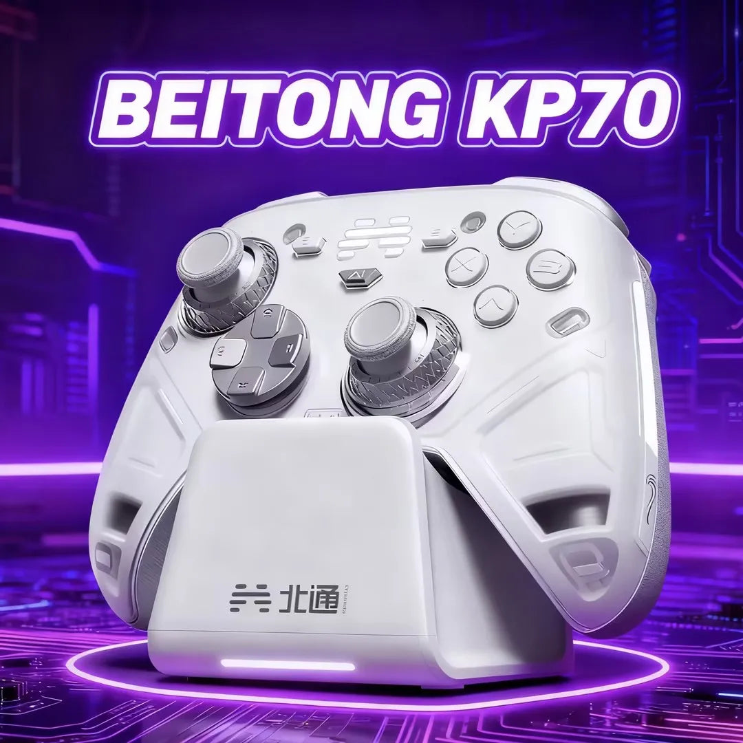 Beitong KP70 Elite Wireless Controller Combo with AI Control & Adaptive Triggers,for Switch/Switch 2/PC/iOS/Android Mobile Phone