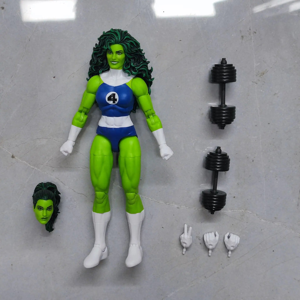 Marvel Legends Fantastic Four Retro Cardback She Hulk 6" Action Figure