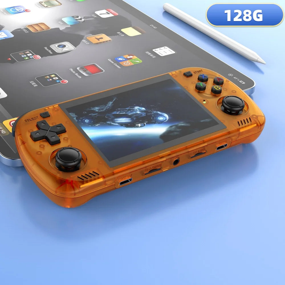 Neu verbessert! WLAN-Funktion, 4,2-Zoll-HD-IPS-Bildschirm, Handheld-Konsole R36H Pro Max, 3500-mAh-Akku für lange Laufzeit, tragbarer Videoplayer