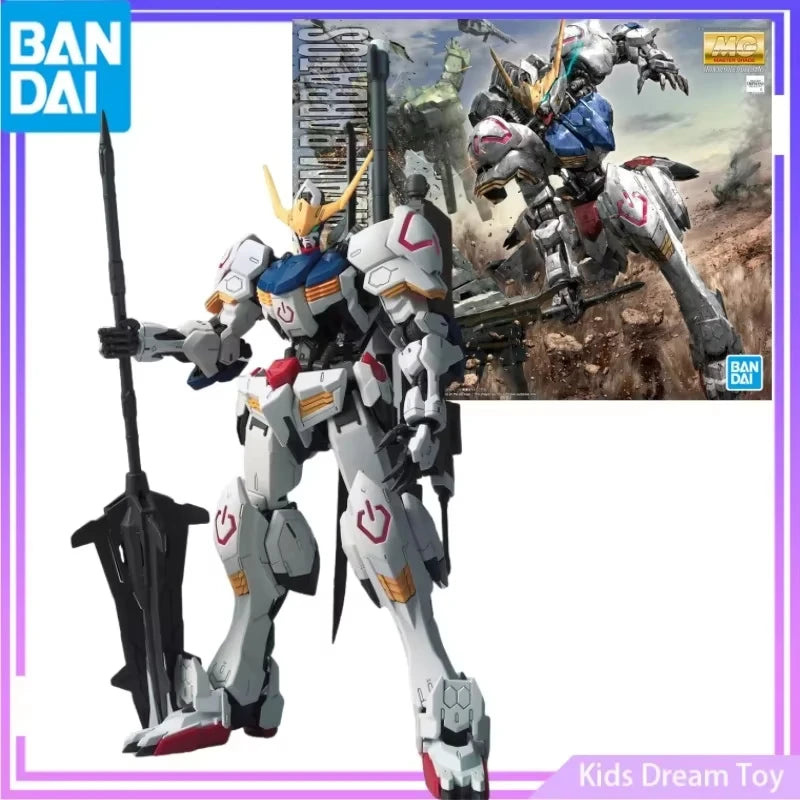 In Stock 100% Original Mg Bandai 1/100 Gundam Anime Figures Gundam Barbatos Action Figures Toys Collectible Model Gifts