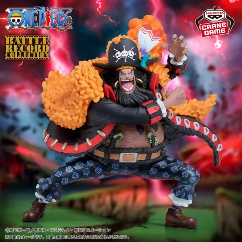 В наличност Оригинални фигурки BANDAI BANPRESTO BATTLE RECORD COLLECTION One Piece Marshall D Teach Blackbeard от аниме, модели, колекция