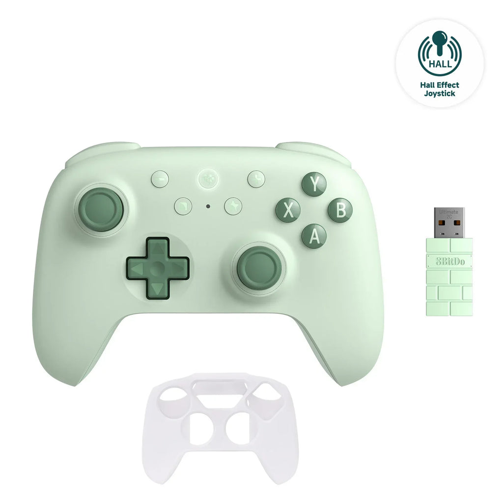 8BitDo Ultimate 2C Wireless Gaming Controller New Color Gamepad Joystick for PC Windows 10/11 Steam Deck Raspberry Pi Android