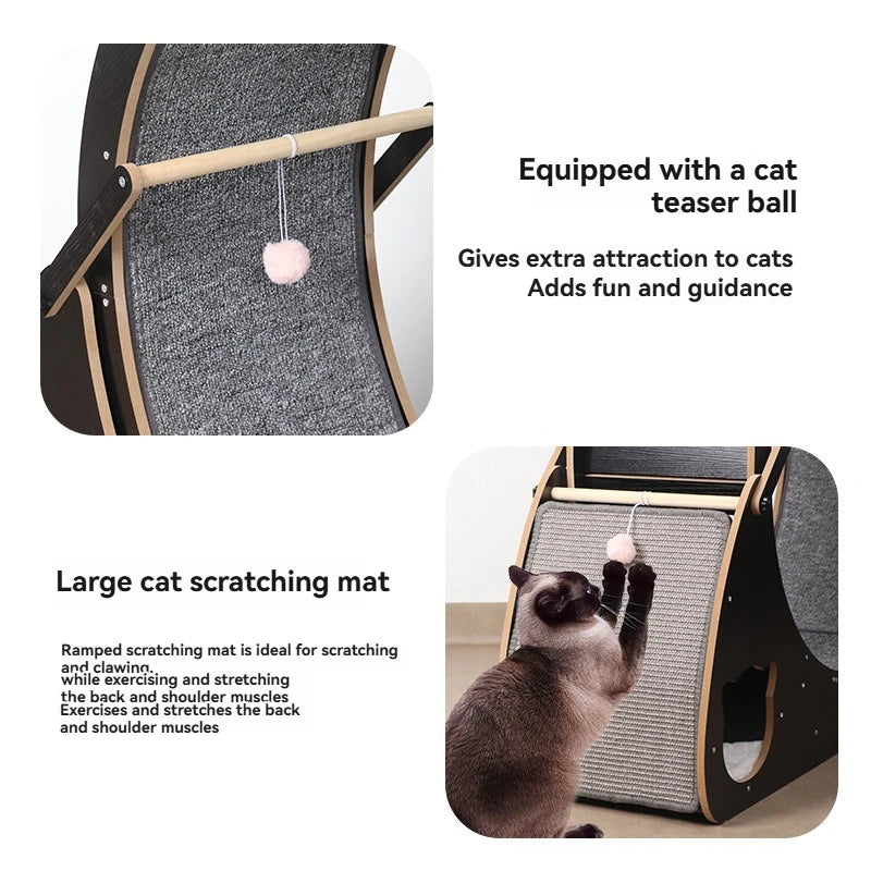 Simple Roller Silent Household Pet Sports Running Wheel Pet Cat Treadmill