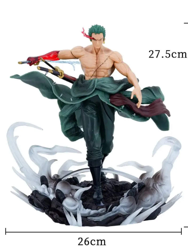 One Piece Roronoa Zoro Anime Action Figure PVC Model Figurine for Collectors And Decorations Cartoon Toy Gift for Kids