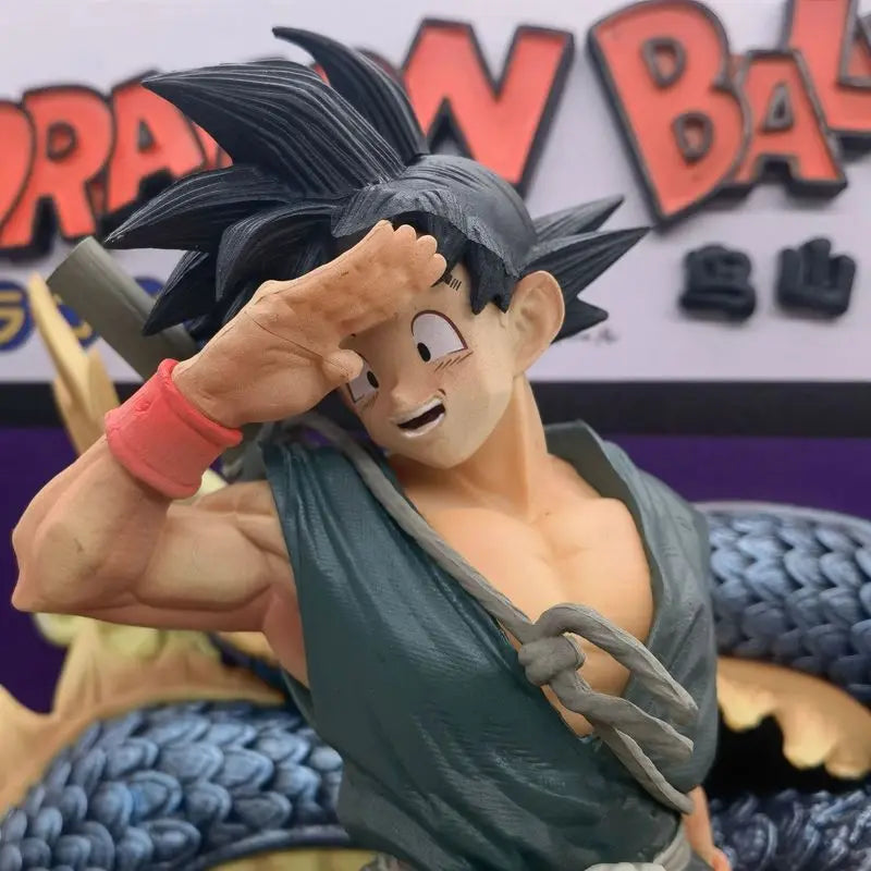 Amime Dragon Ball Z Gk 3D Comic Books Son Goku Riding Shenron Figurine PVC Action Figure Model Statue Collection Toy Gift