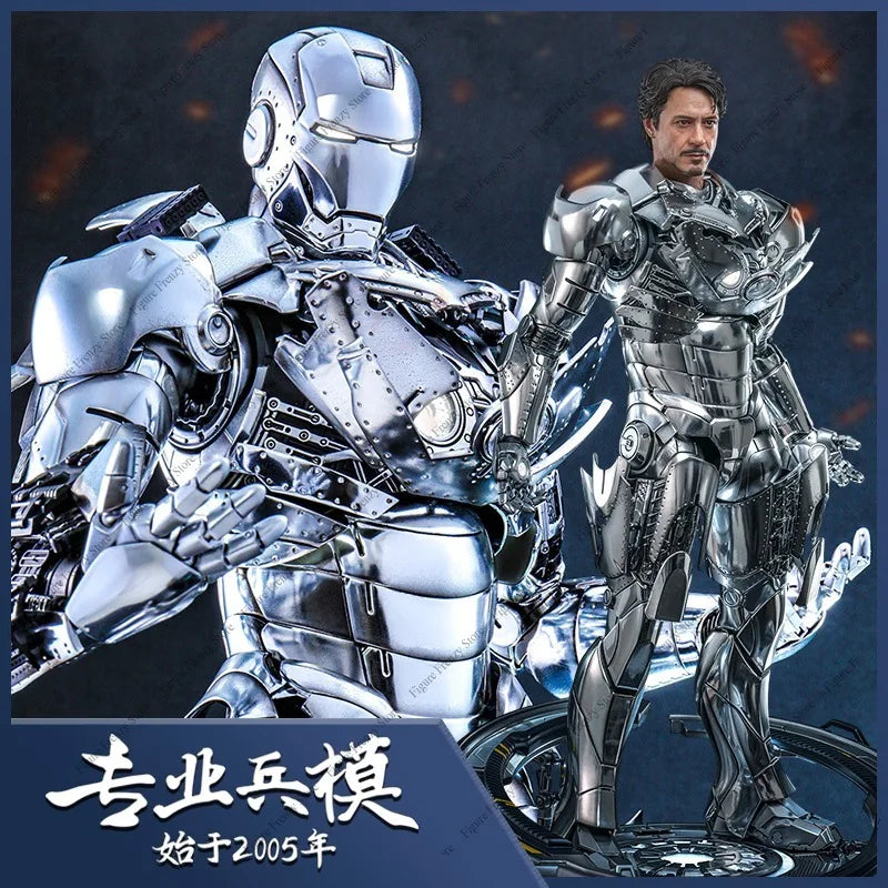 Special Offer In Stock HOTTOYS HT 1/6 Die-cast Alloy Iron Man Mark 2 MK2 2.0 MMS733D59 Action Figure Toy Gift Collection for