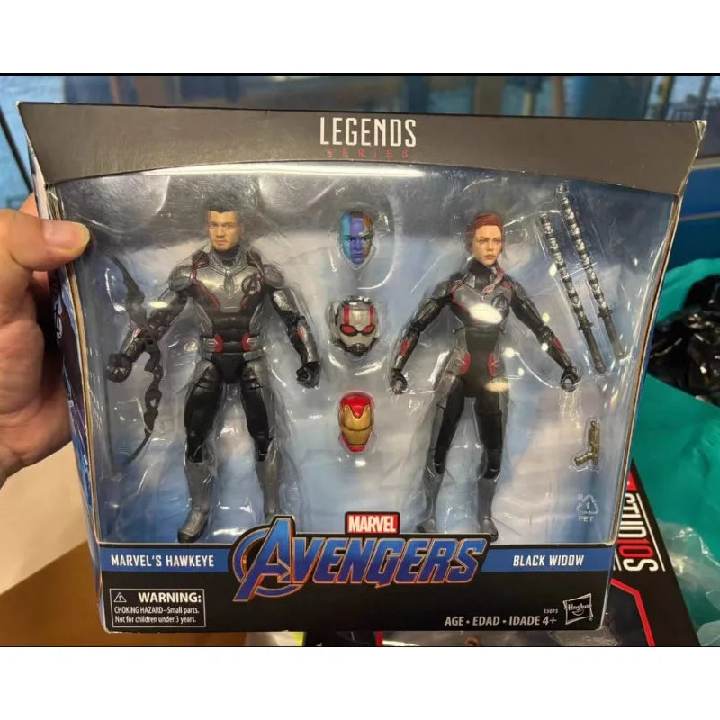 New Original Hasbro Marvel Legends Series MARVEL'S HAWKEYE BLACK WIDOWAction Figure Model Toy Birthday Gift Collection