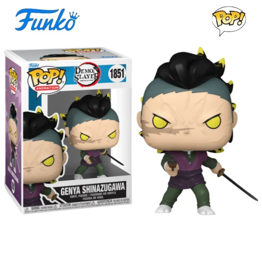 Funko Pop Muichiro Tokito Action Figure Anime Demon Slayer Series Kochou Shinobu Model Limited Edition Collect Original Gifts