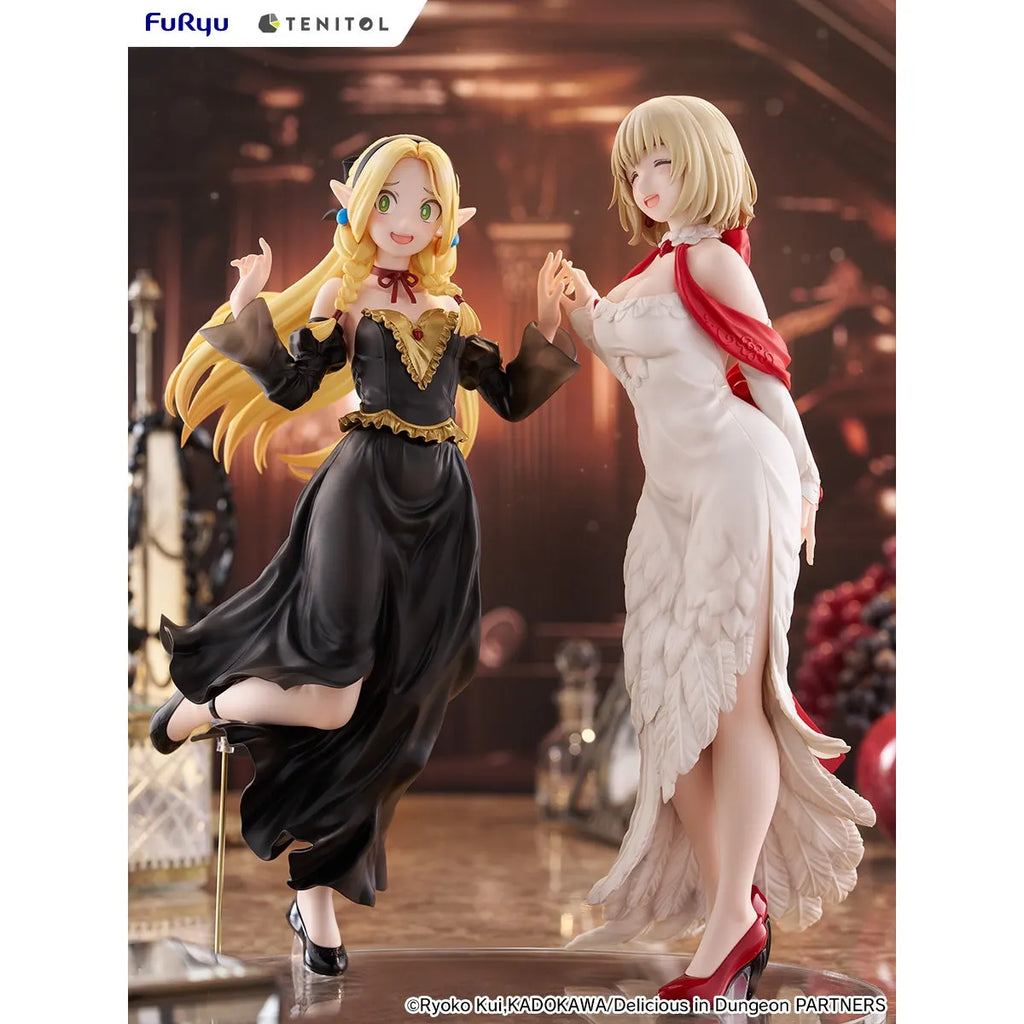 In Stock FuRyu TENITOL TALL Delicious in Dungeon Marcille & Falin Dress Style Ver. Collectible Figure Gift