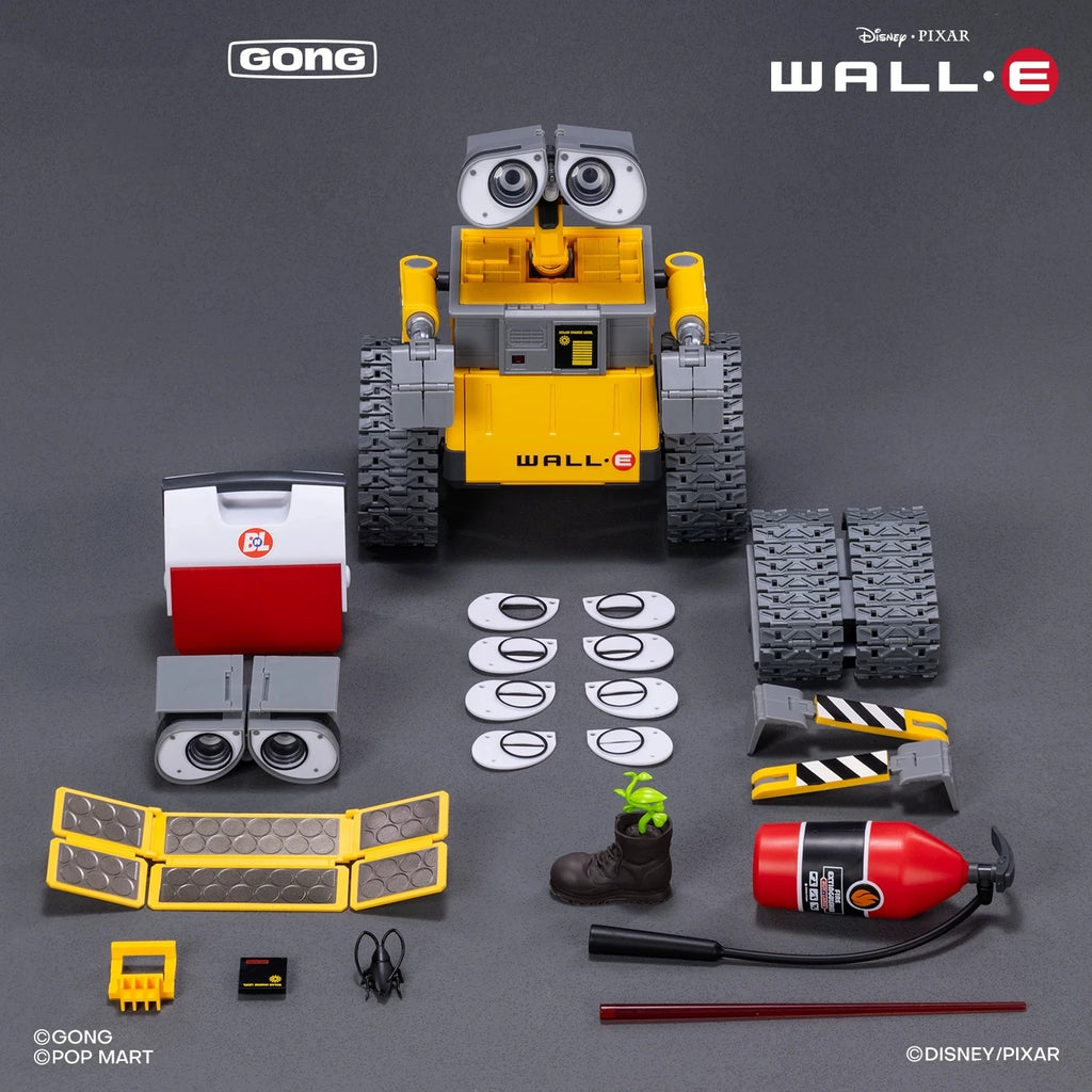 Gong Wall·E  Assembly Model Anime Peripheral Genuien 15cm Pvc Action Figurine Collection Model Birthday Toys Gifts