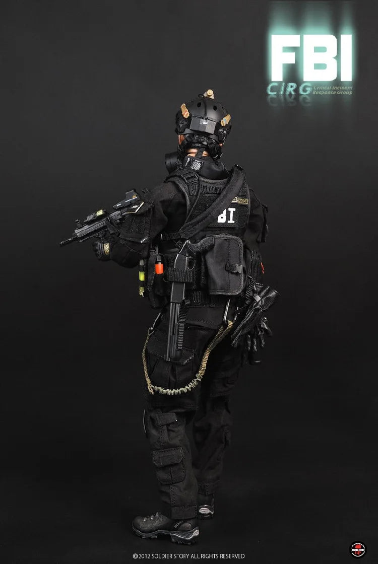 In Stock Soldier Story SS062 1/6 Scale FBI CIRG Emergency Response Group Male Soldier Full Set 12Inch Action Figure Doll Gift