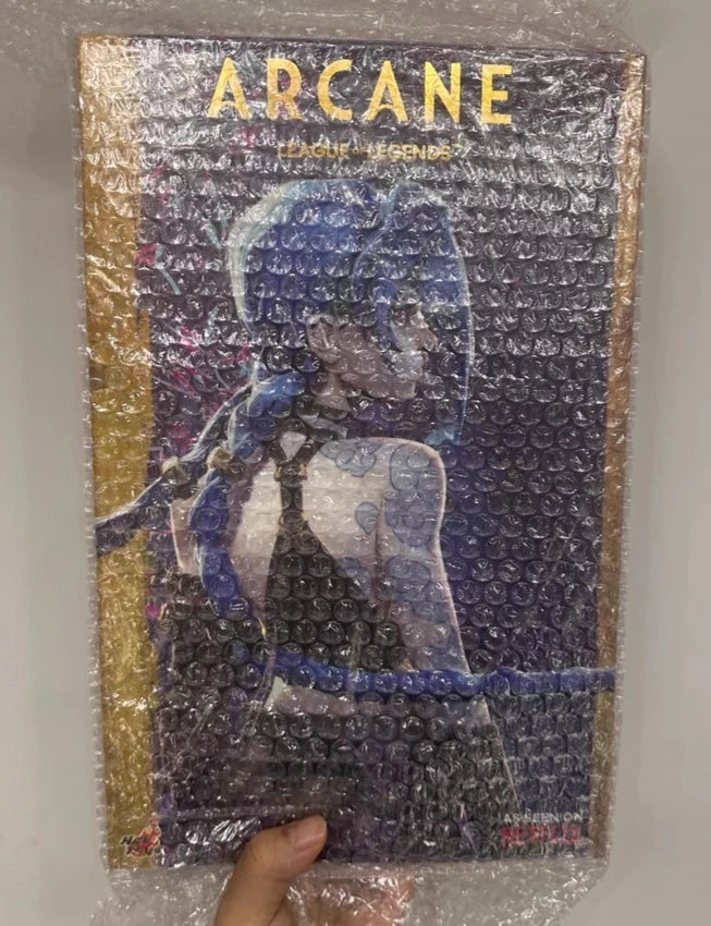 【In Stock】Hot Toys TMS137 Jinx（Arcane：League of Legends ) 1/6 League of Legends Arcane Action Figure Anime Model  Doll Gift