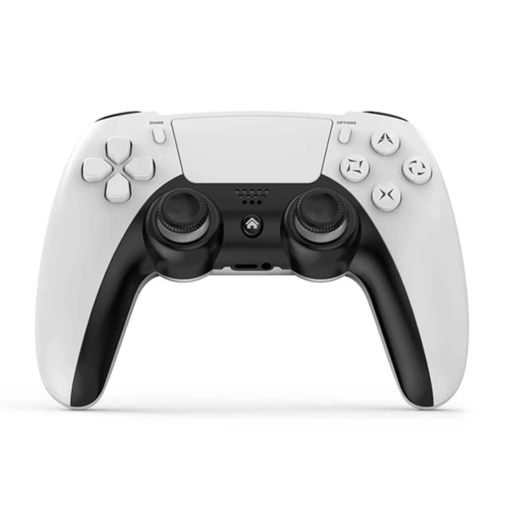 P4 Wireless Gamepad for PS4 Bluetooth-compatible Game Controller for PS4 Slim/PS4 Pro/Win 10 PC Steam Platform 6-Axis Joystick