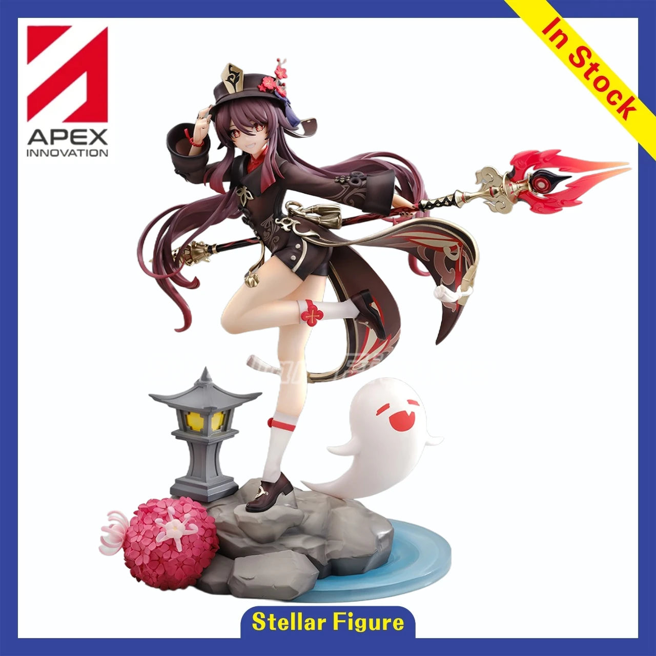 【SF】In Stock APEX-TOYS MiHoYo Genshin Impact Hu Tao 1/7 Scale Figure Model Toys Collection Joys