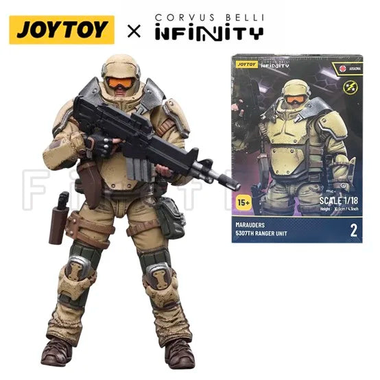 1/18 JOYTOY Action Figure Infinity Ariadna Marauders 5307th Range Anime Model Toy