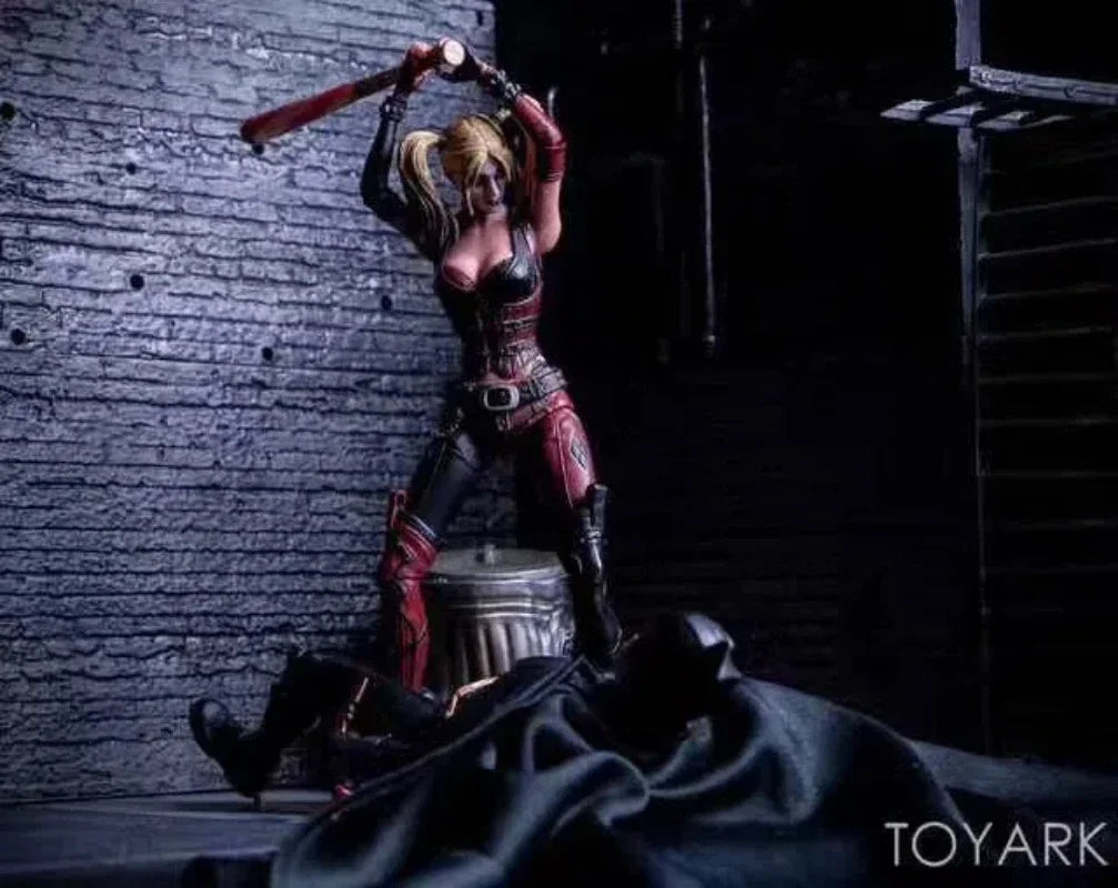 Anime Movie Suicide Squad Harley Quinn Joint mobility Action Figure PVC Model Statue doll Toy Desk Decor Collection Gifts boxed