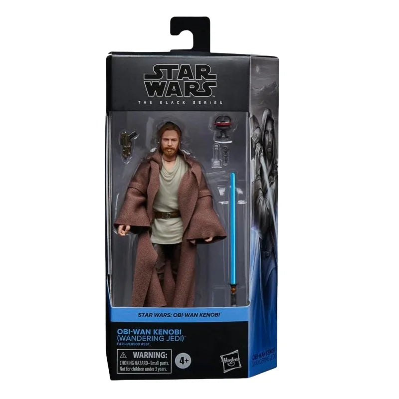 Genuine Star Wars Black Serie Obi-Wan Darth Vader Cal Kestis Boba Fett Luke Mandalorian Action Figure Model Toy Gifts