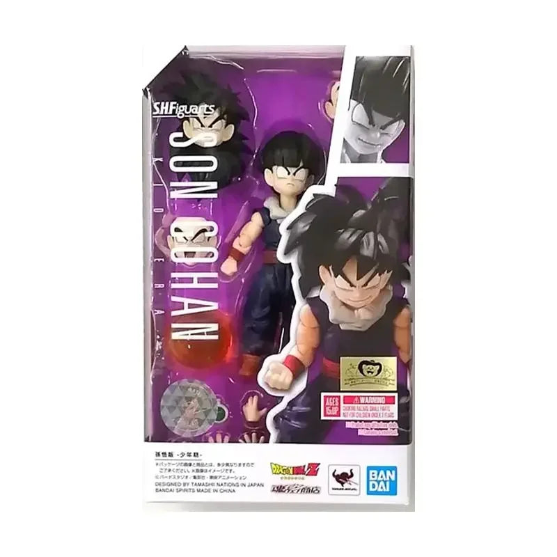 Original BANDAI S.H.Figuarts Son Gohan Vegeta DRAGON BALL in Stock Anime Action Collection Figures Model Toys