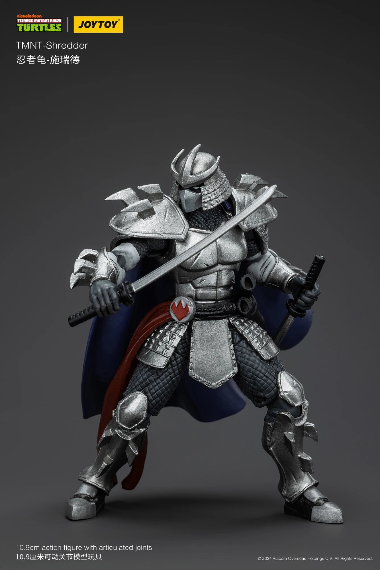 【MT】JOYTOY TMNT-Shredder 1/18 Action Figure Toy Model