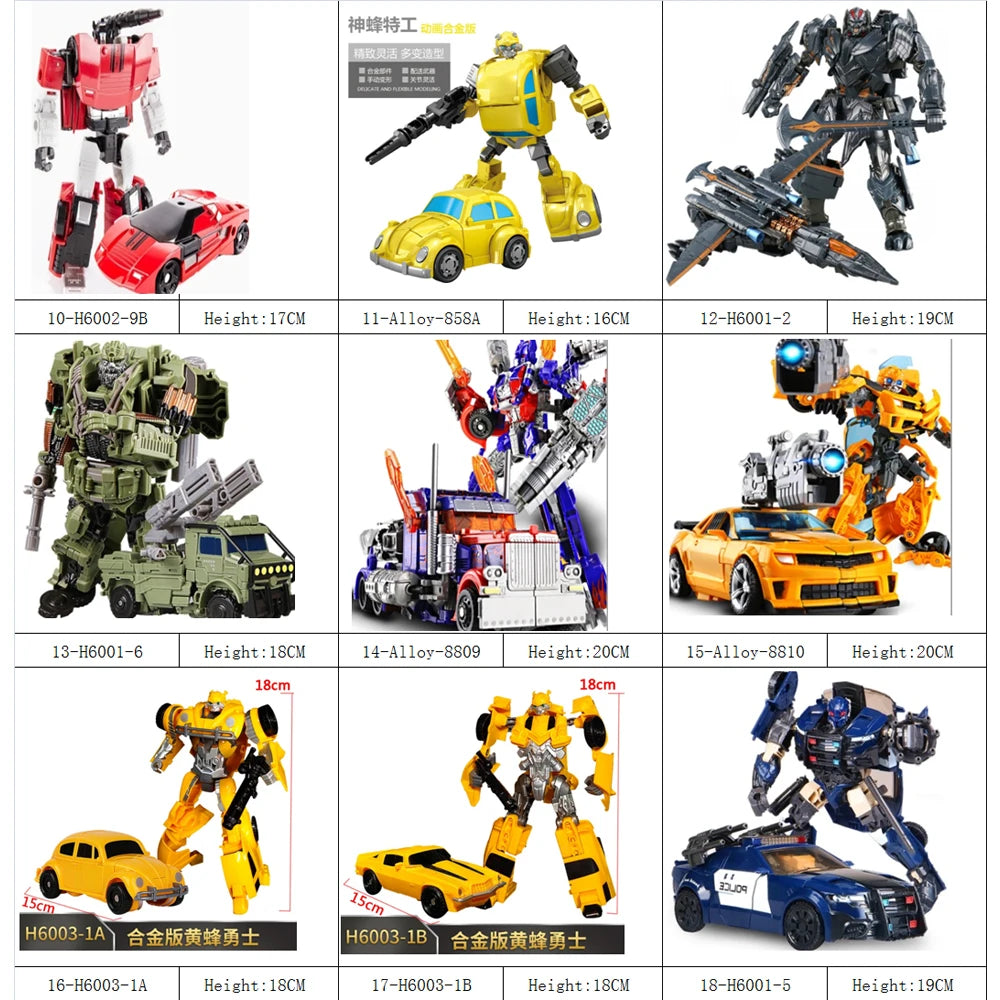 Transformation Toys BMB BAIWEI OP Commander Bumbleb Hound Shockwave Grimlock Prowl Ironhide Figure Model Action Deformed Robot