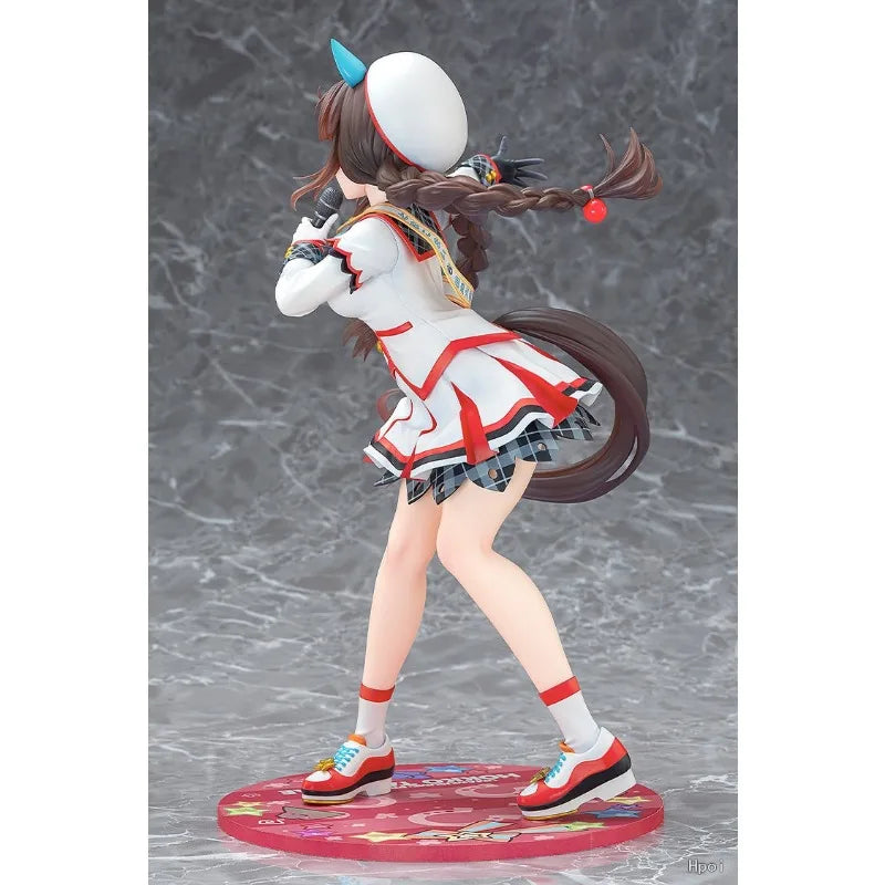 In Stock Phat! Uma Musume Pretty Derby Hokkori Tsumore White Wing Return Ver. 1/7 24cm Figure Anime Model Desktop Collectible