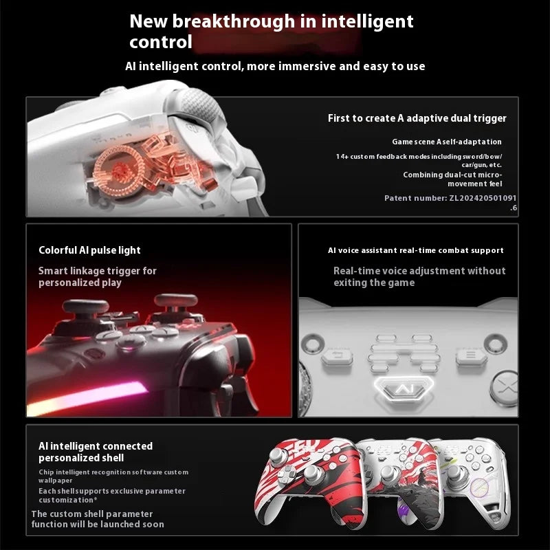 NEU BeTong KunPeng70 AI Wireless Games Controller Bluetooth Gampad Zeus Xbox Support PC/Switch/Telefon/TV-Box/iPad Game Controller