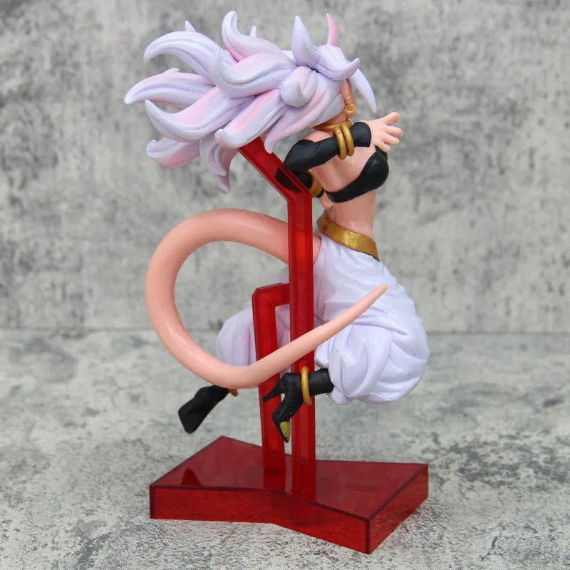 21 см аниме фигурка Dragon Ball Android 21 стояща бойна поза PVC екшън фигурка колекция модели играчки подаръци