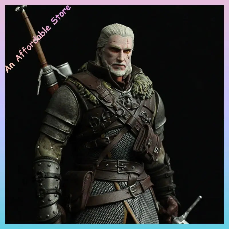 24cm  3: Wild Hunt Geralt Of Rivia Action Figure Toys Game Figurinepvc Collection Model Ornaments Gift For Children