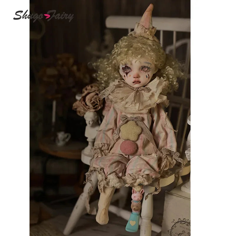 ShugaFairy Sekino 1/6 Plus Bjd Dolls Halloween Clown Style Haunted House Party High Quality Doll Ball Jointed Dolls Toys