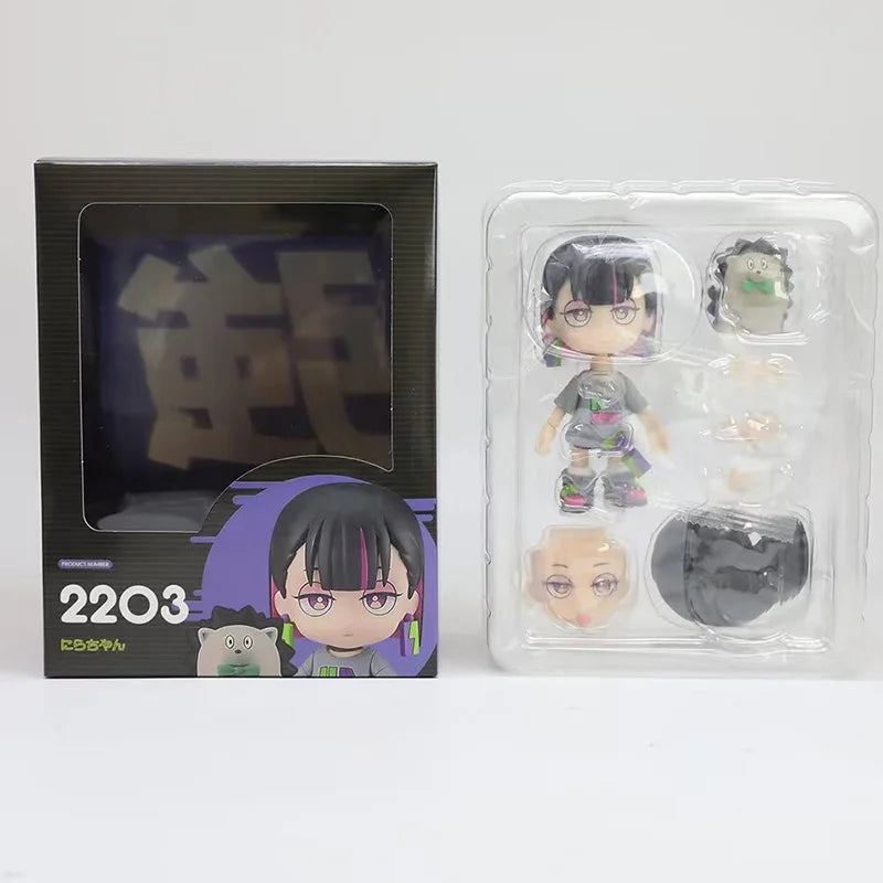 New Q Version Zutomayo #2203 Nira Chan Figures Singer Decoration Cute Statue Collection Movable Model Doll Set Toy Gift