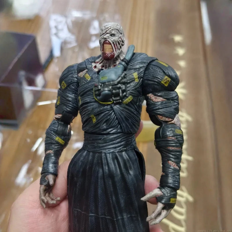 1/12 Patriot Resident Evl Nemesis-T Type Big Boss Action Figure Biohazard Original Game Collection Pvc Movable Model Toys Gift
