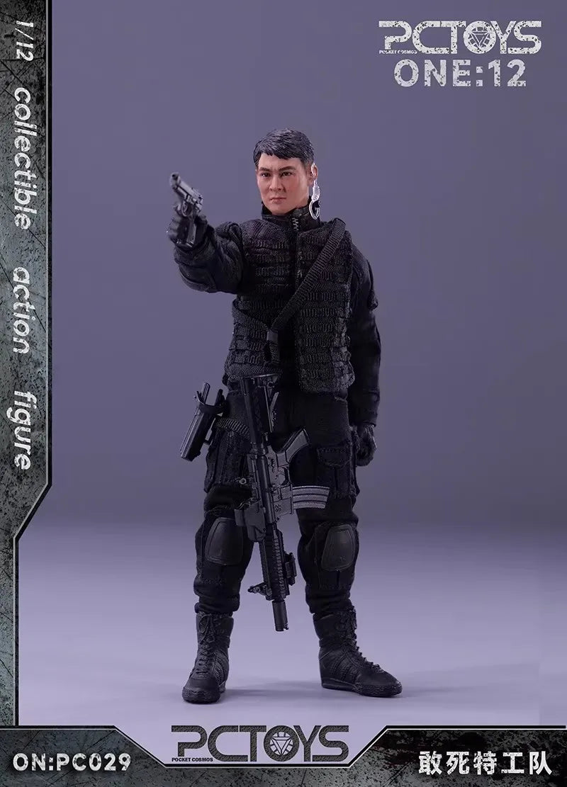 PCTOYS PC029 1/12 Soldier Special Agent Team 6'' Action Figure Doll Model Toy In Stock