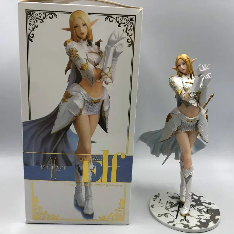 Lineage 2 Vertex Teruzaki Takazuyu's elf Archeyle Female Wizards PVC Action Figure Toys Model Collectibles Anime Figures 26cm